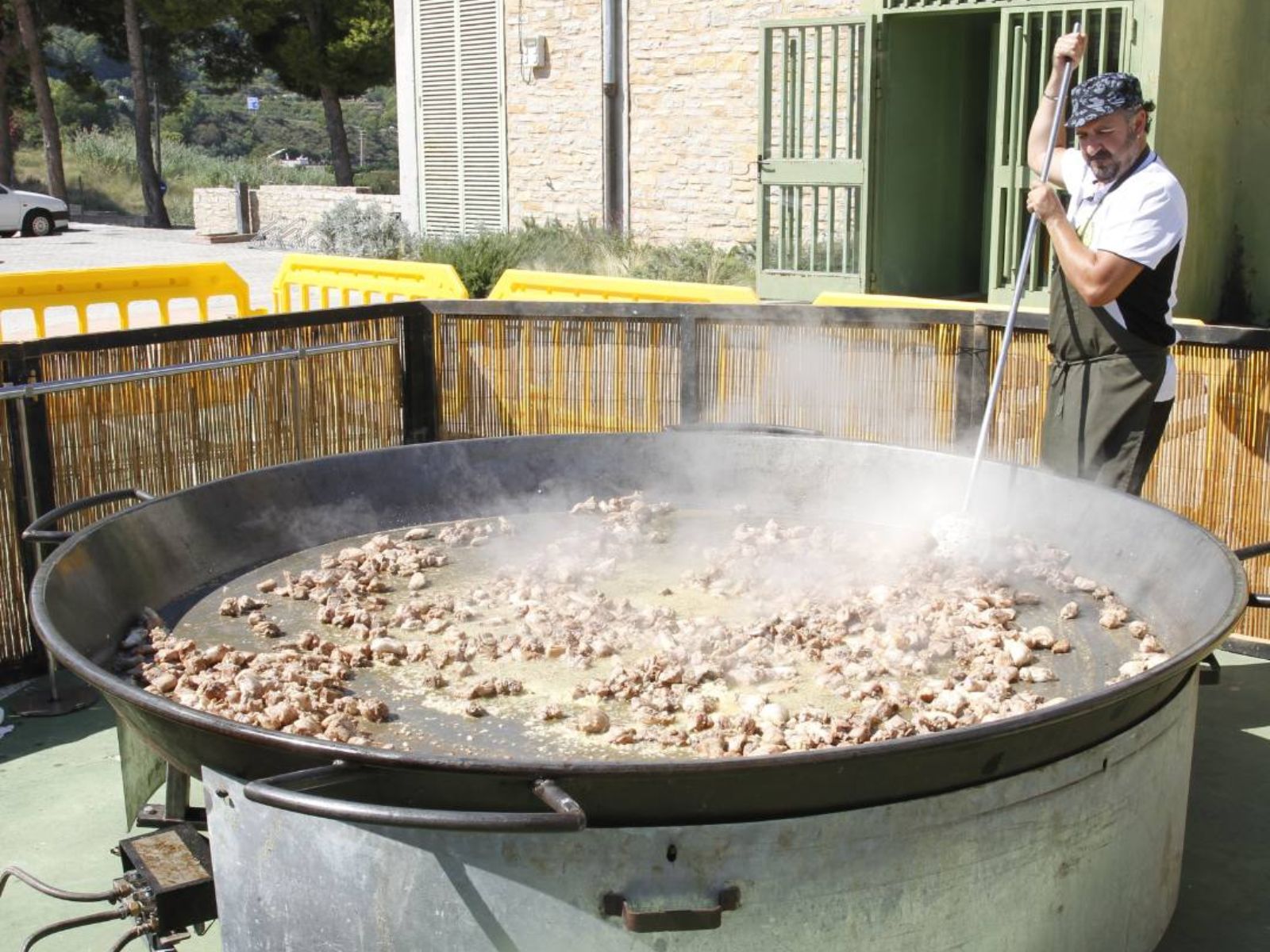 Paellas gigantes para eventos