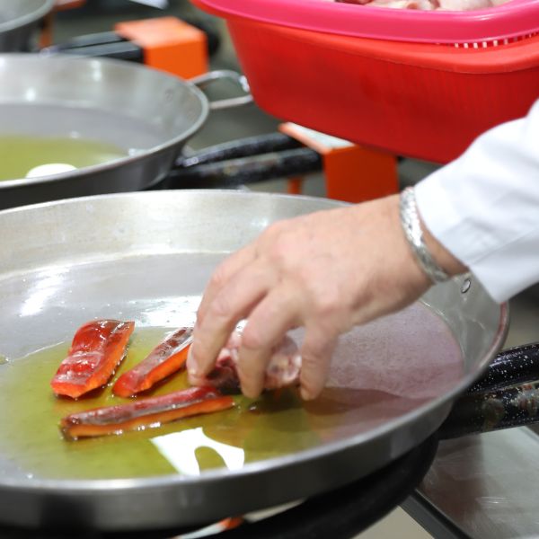 Preparacion paella y arroces