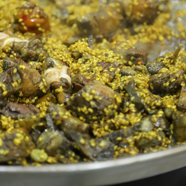 Preparacion paella y arroces