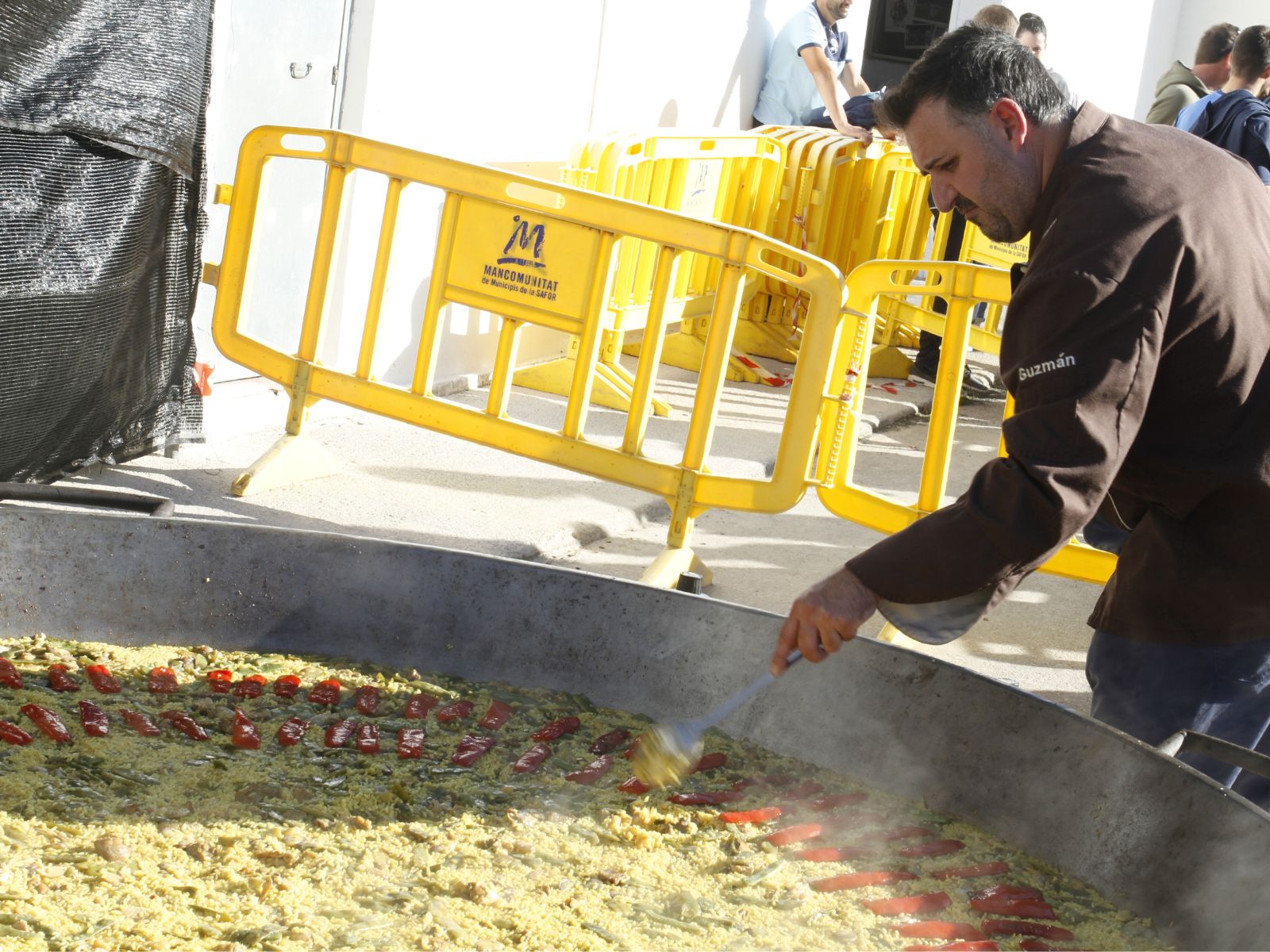 Paella gigante para eventos