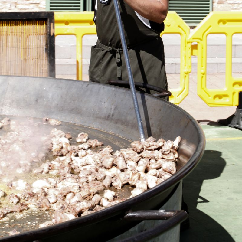 Paellas gigantes para eventos