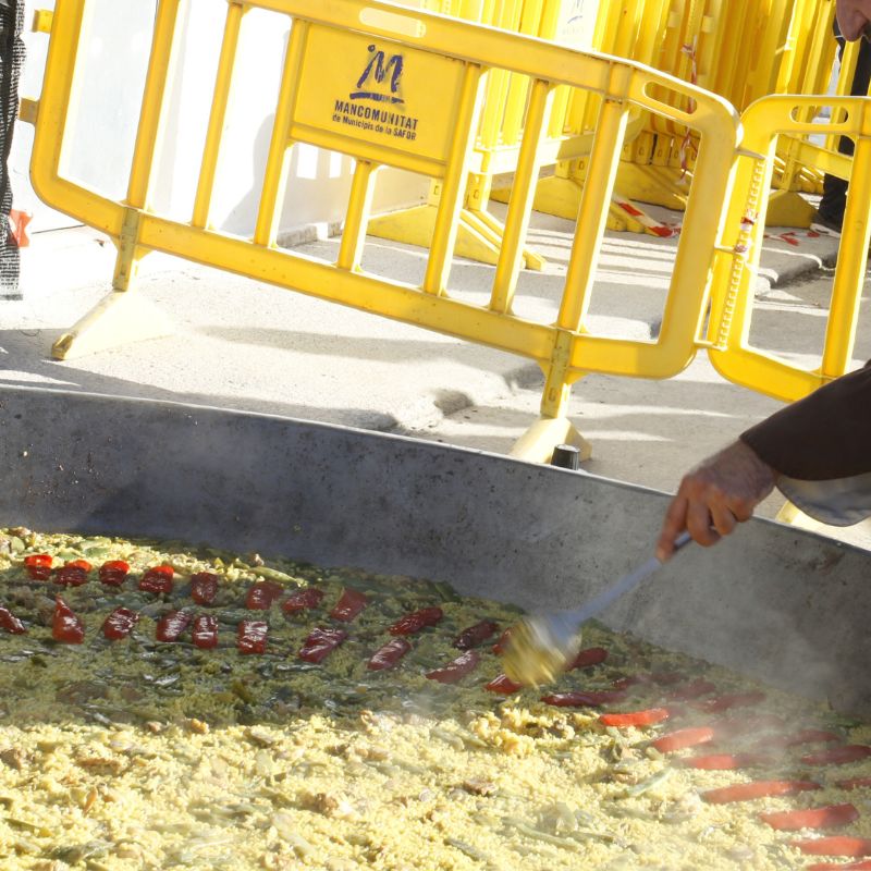 Paellas gigantes para eventos